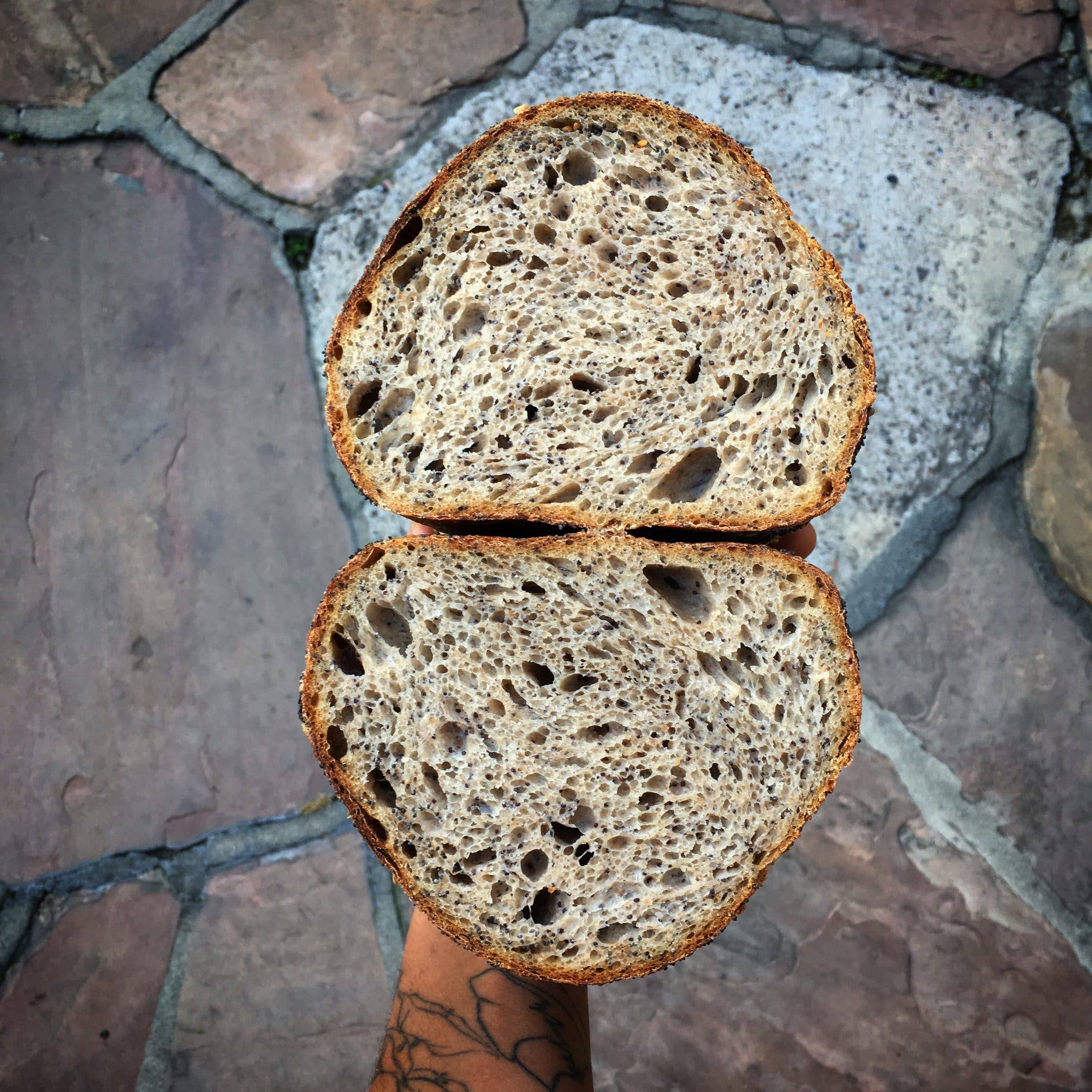 Ceramic Covered Bread Pan