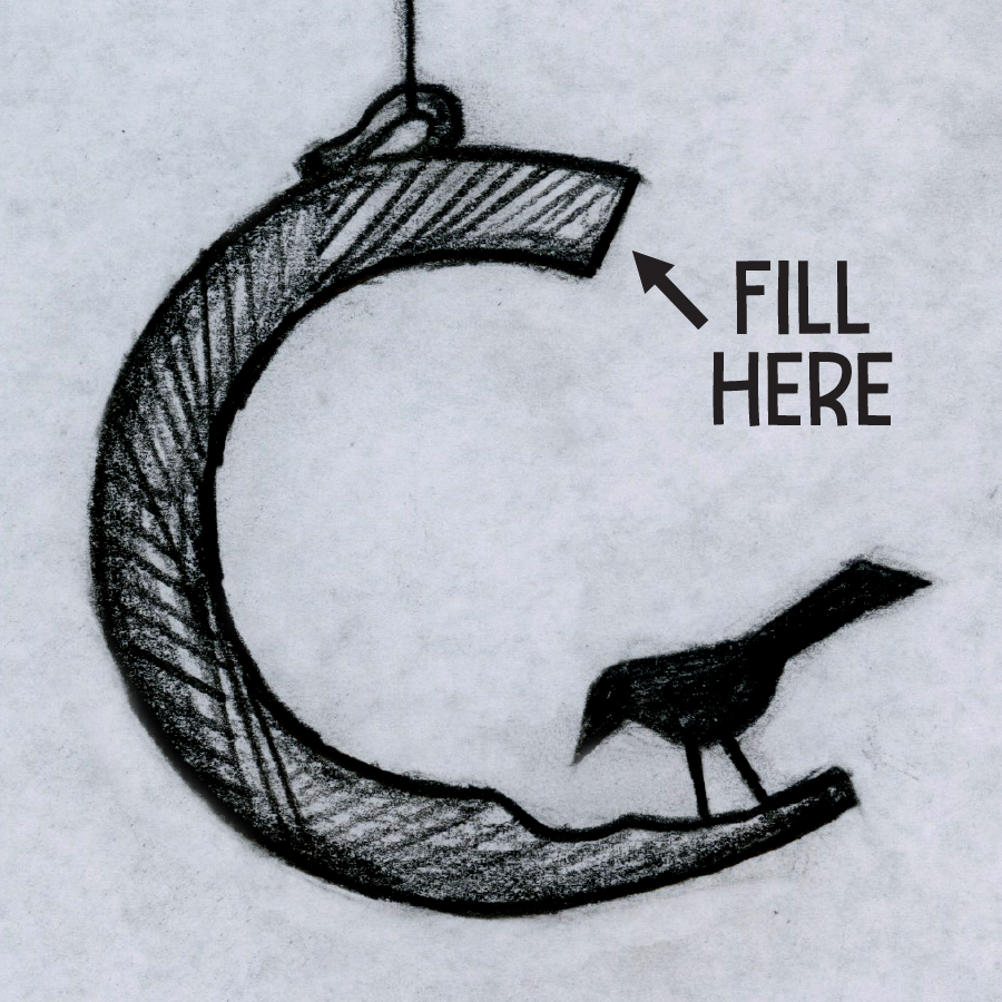 Round Bird Feeder