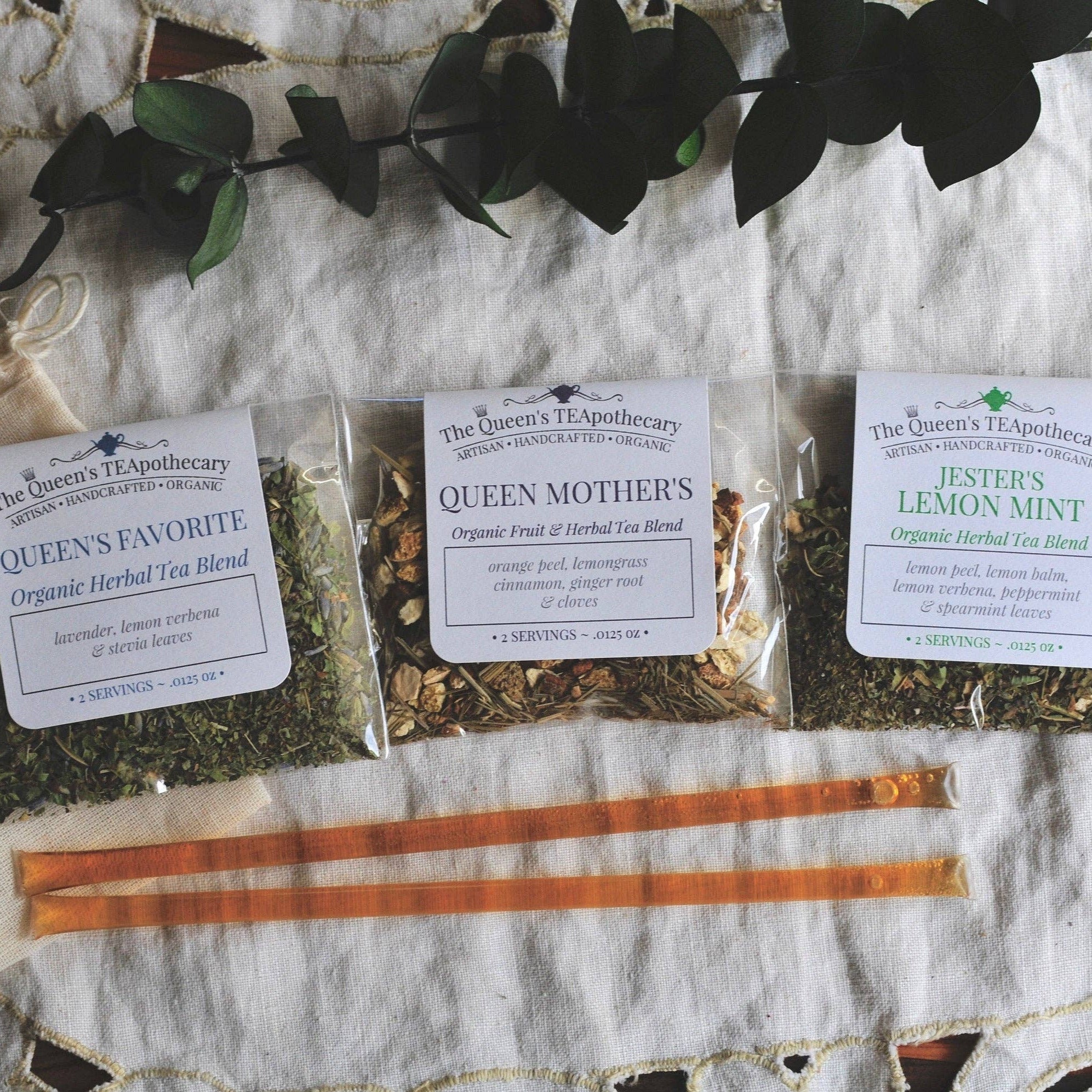 Loose Tea Sampler Kit – Herbal Variety